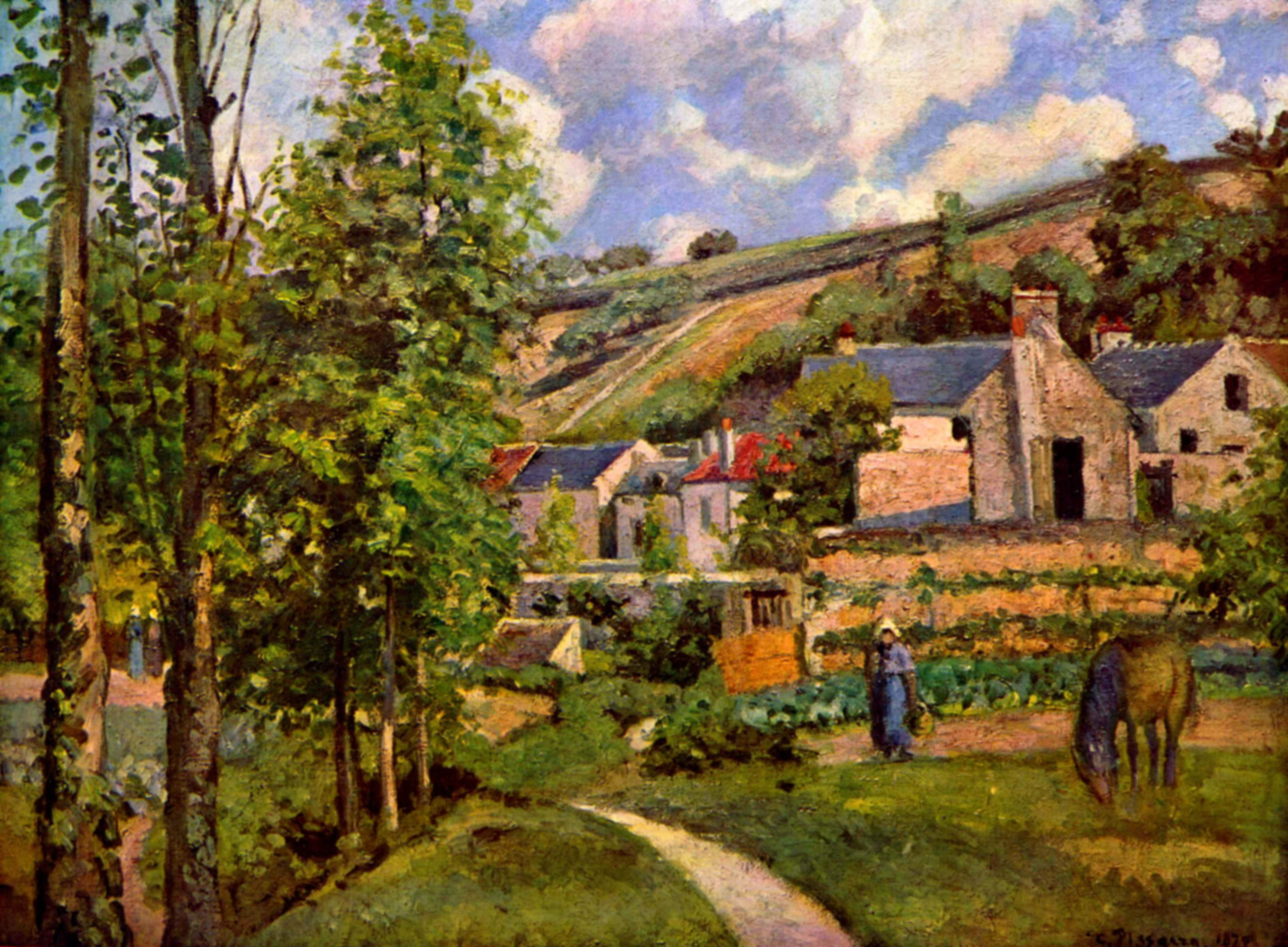 Camille pissarro картины