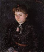 Камиль Писсарро Портрет Нини 1884г