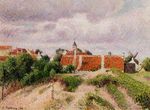 Писсарро Деревня Кнокке в Бельгии 1894г